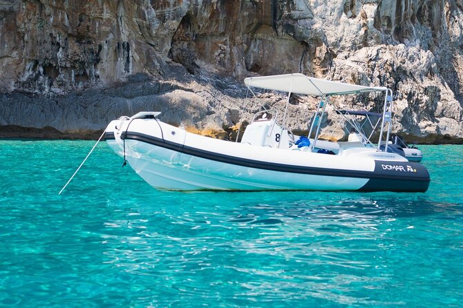 From Arbatax: RIB tour to Cala Mariolu and Cala Goloritzè - Three hours on Sardinia’s dramatic east coast
