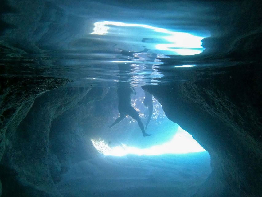 From Dubrovnik/Cavtat: Blue Cave, Sunj Beach Speed Boat Tour - The Three Green Caves and the swim-through passage