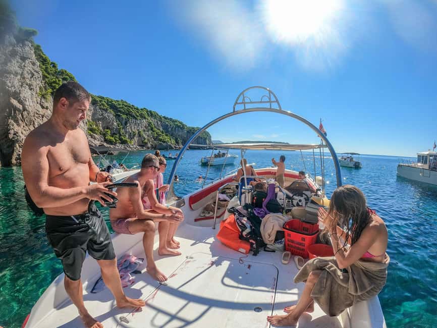 From Dubrovnik: Elaphiti Islands & Blue Cave Speedboat Tour - What is included for $91