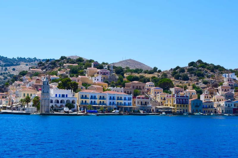From Faliraki: High Speed Boat to Symi and St. George’s Bay - Returning to Faliraki after a full day