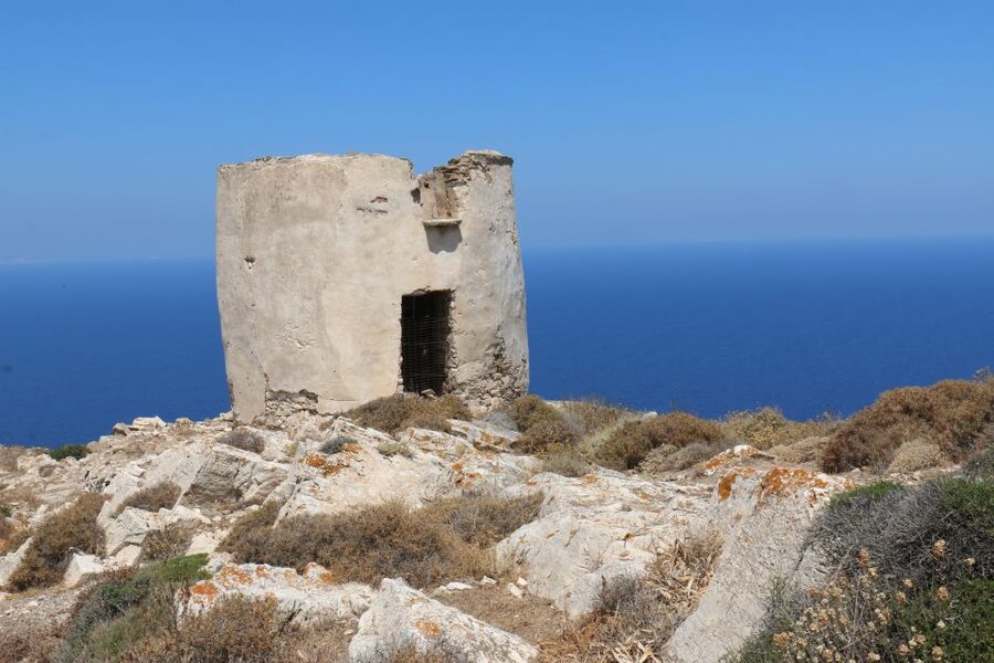 From Ios: RIB Boat Trip to Sikinos Island and Winery Tour - Panagia Pantanassa in the center of Hora