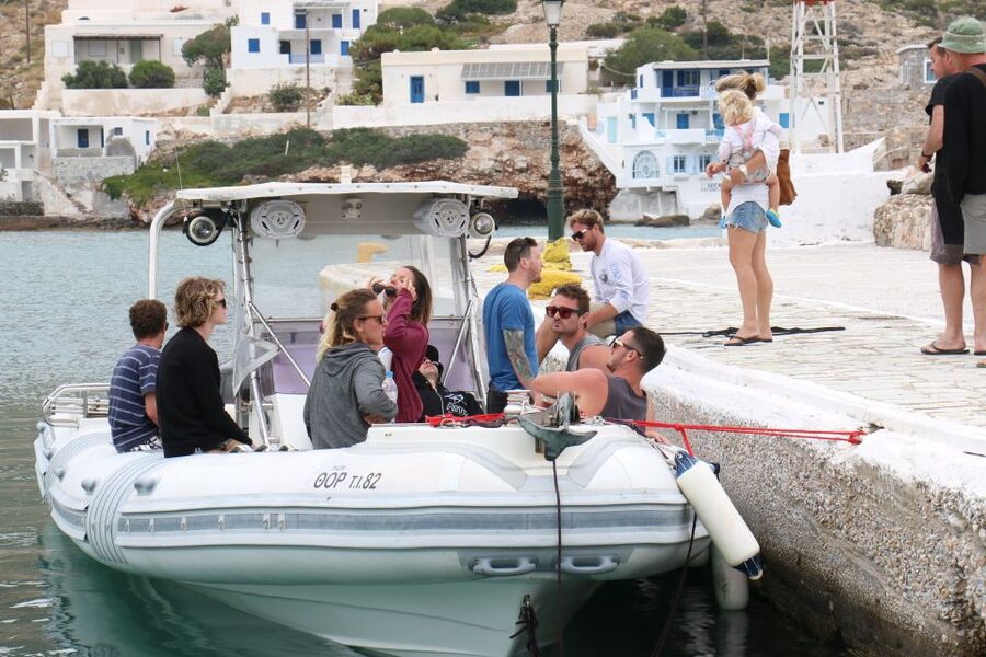From Ios: RIB Boat Trip to Sikinos Island and Winery Tour - Kastro and the old olive oil press