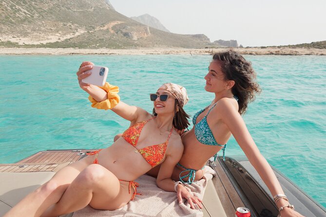 From Kissamos Balos And Gramvousa Speedboat Cruise with Drinks - Why the speedboat makes Balos easier