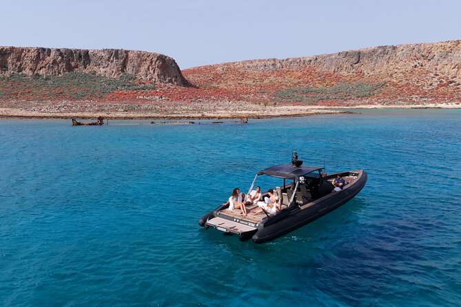 From Kissamos Balos And Gramvousa Speedboat Cruise with Drinks - Weather, swimming, and physical demands