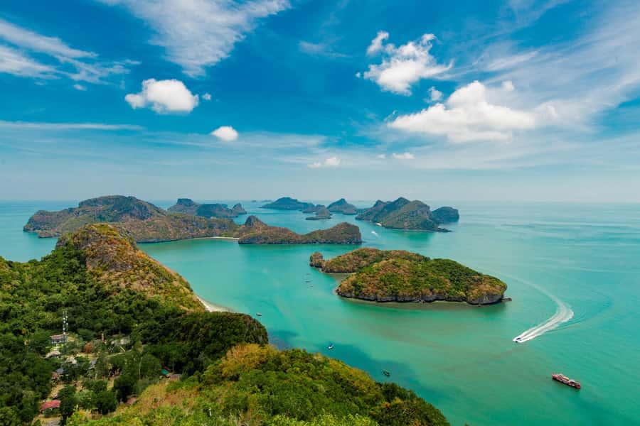 From Ko Pha Ngan: Angthong Marine Park Speedboat Adventure - Setting out from Koh Phangan at Thongsala Pier