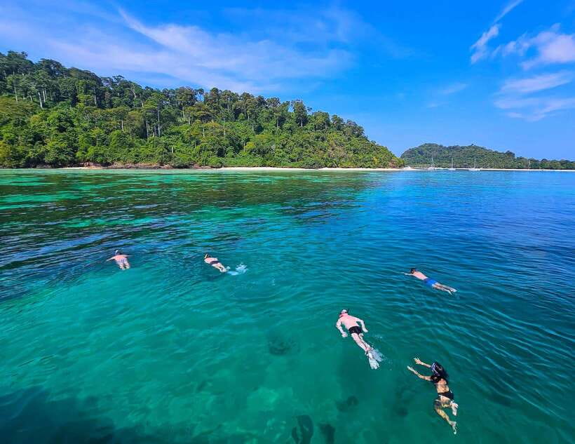 From Koh Lanta: Koh Haa & Koh Rok Snorkel Tour by Speedboat - Koh Rok Noi brings the strongest underwater scenery