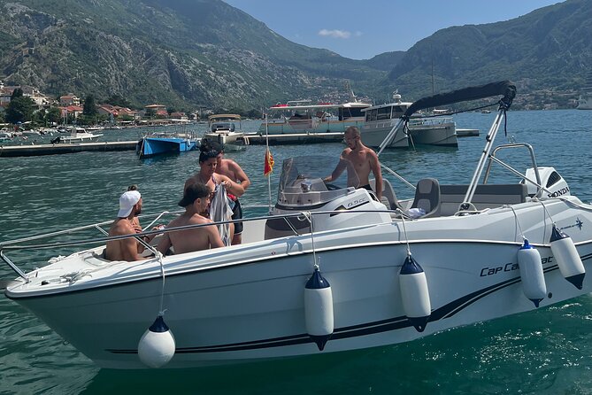 From Kotor: Boat to Blue Cave & Lady of the Rocks &Submarine Base - What the boat ride is really like