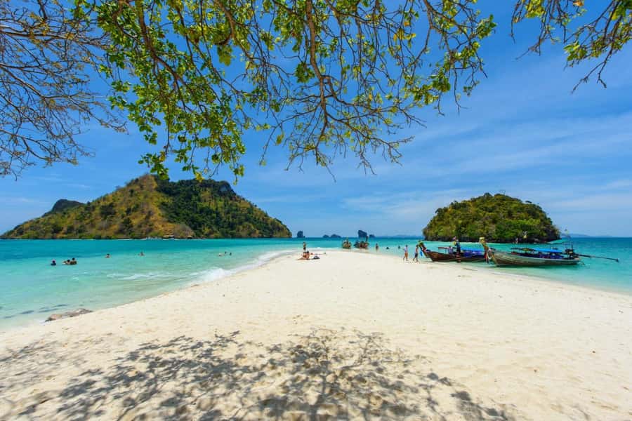From Krabi: Phi Phi Early Bird & 4 Islands by Speedboat - Phi Leh Lagoon, Viking Cave, and Monkey Bay
