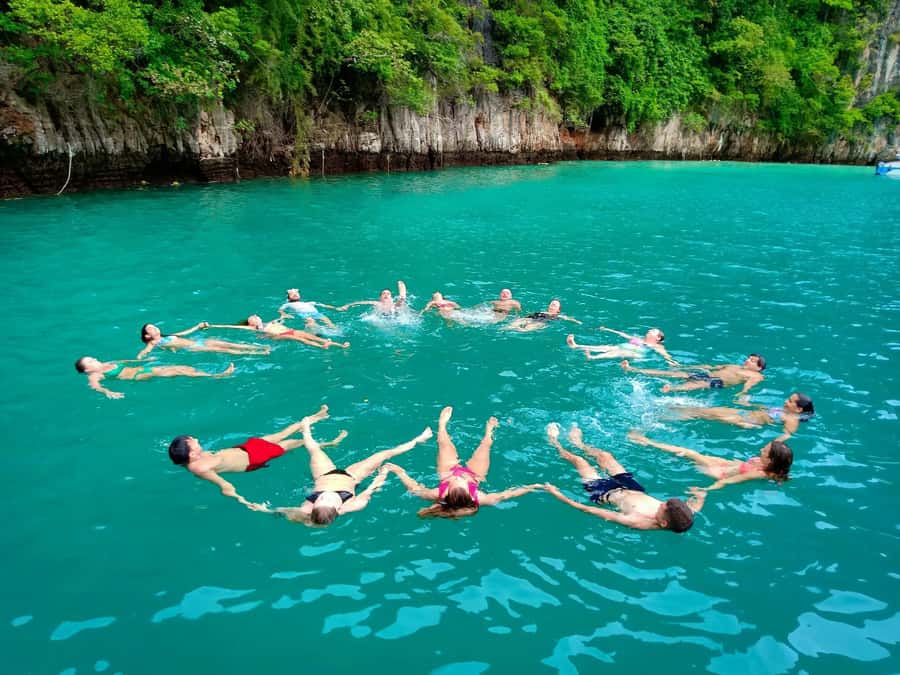 From Krabi: Phi Phi Early Bird & 4 Islands by Speedboat - Bamboo Island brings the longest beach break