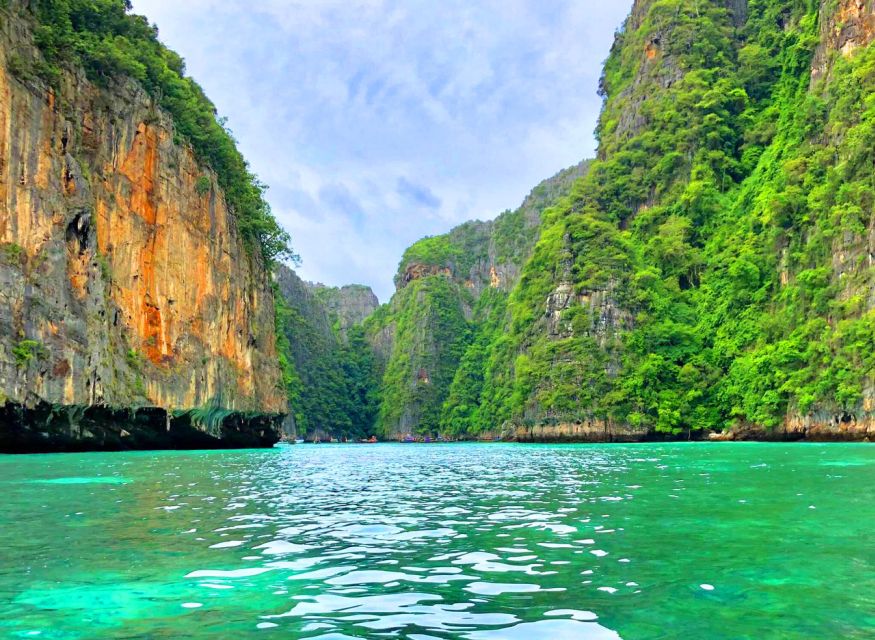 From Krabi: Phi Phi Island Full-Day Private Speed Boat Tour - Maya Bay: famous, beautiful, and crowded