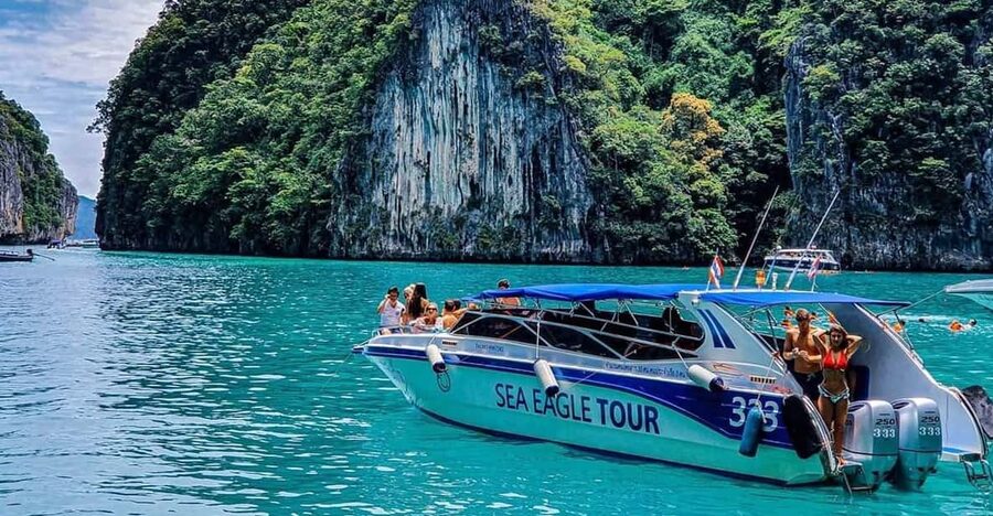 From Krabi: Phi Phi Islands Speedboat Day Tour - Phi Phi Don, lunch, and a short island walk