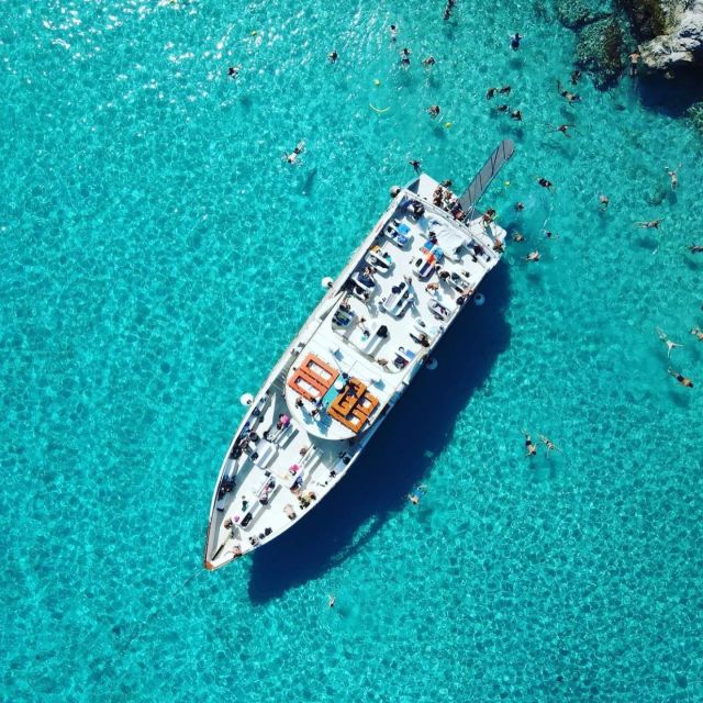 From Lefkimmi: Paxos, Antipaxos & Blue Caves Speedboat Tour - Swimming and snorkeling near Antipaxos