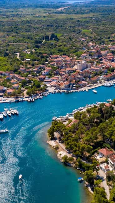From Makarska:Hvar and Brač Island : Day Tour with speedboat - Zečevo Island and Lantina Beach