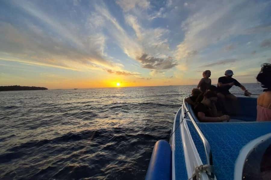 From Phi Phi Don:Sunset and Plankton Snorkeling by Speedboat - Swimming inside Pileh Lagoon