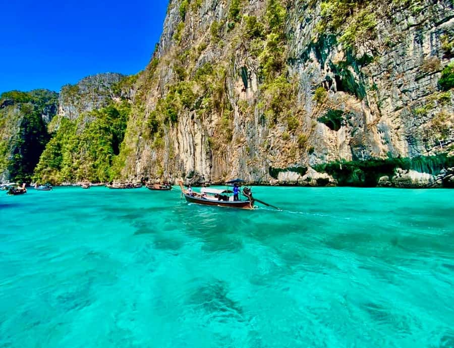 From Phi Phi Don:Sunset and Plankton Snorkeling by Speedboat - Bamboo Island for sand and a slower pause