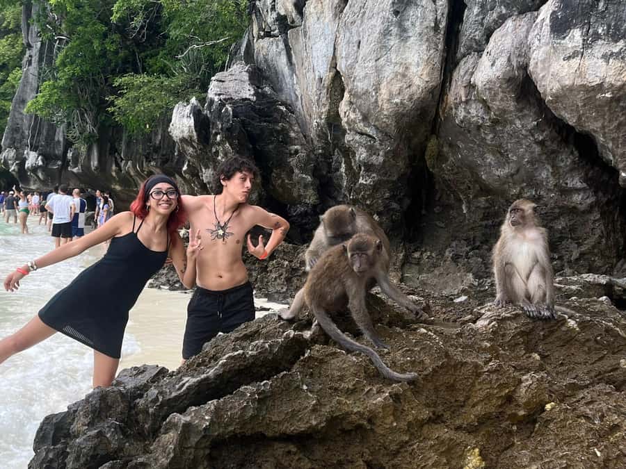 From Phi Phi : One Day Trip by speedboat with Lunch - Loh Samah Bay leads to Maya Bay on foot