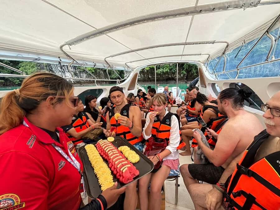 From Phi Phi : One Day Trip by speedboat with Lunch - Bamboo Island gives you a proper beach hour
