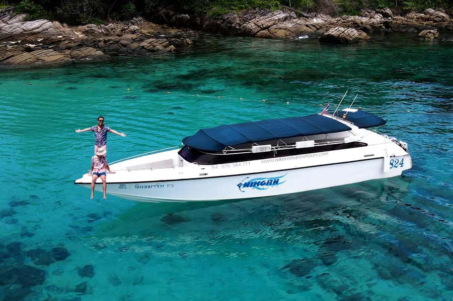 From Phuket: Coral Island Kahung Beach Speedboat Trip - Three hours on the island, not a full day of solitude