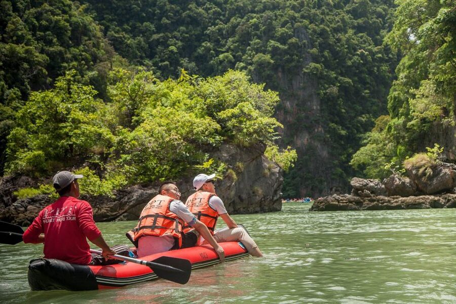 From Phuket: James Bond and Phang Nga Bay Tour by Speedboat - Swimming and canoeing at Naka Island