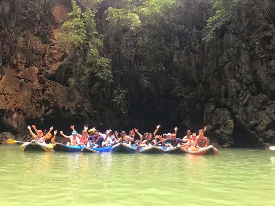 From Phuket: Phang Nga Bay 6-Islands canoeing by Speed boat - Khao Ping Kan and James Bond Island