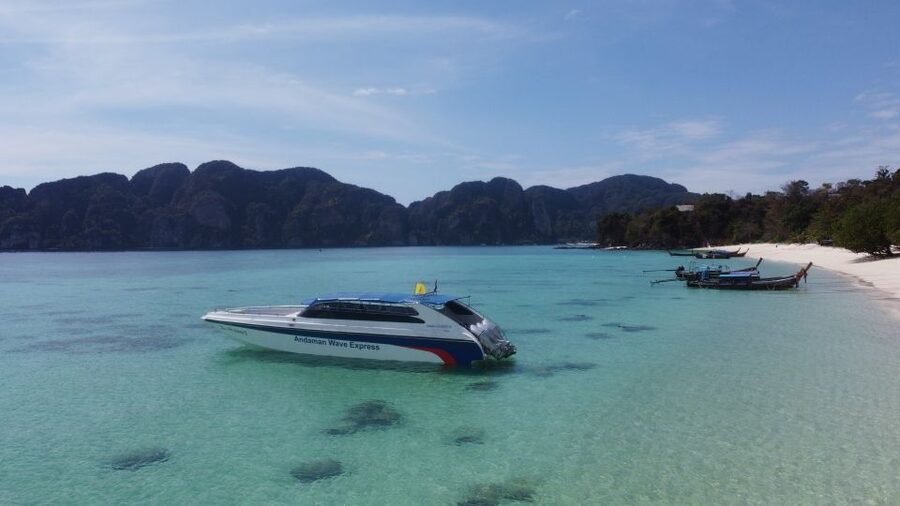 From Phuket: Phi Phi Islands Speedboat Trip & Lunch - From Phuket to Phi Phi Don by Speedboat