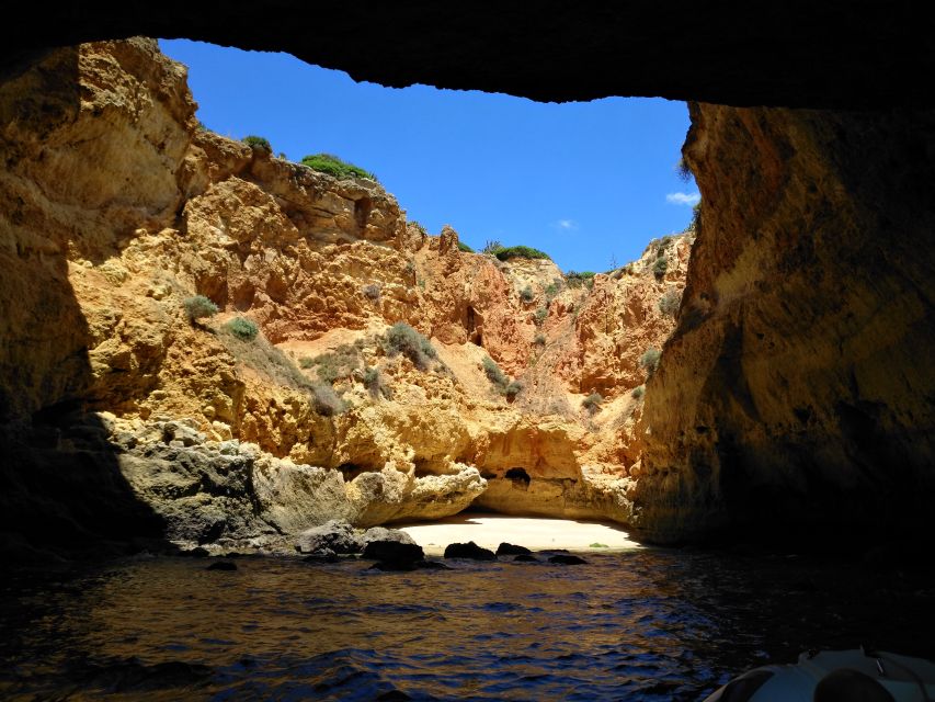 From Portimão: Benagil Caves Guided Speedboat Tour - The boat seating and physical demands