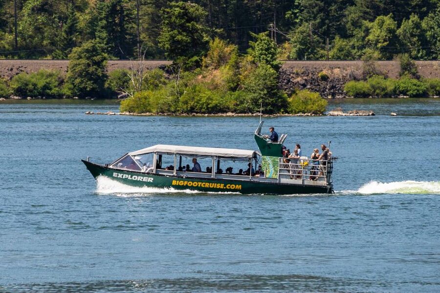 From Portland: Bigfoot Adventure 3.5-hour Jetboat Cruise - A 3.5-hour ride that feels active from start to finish