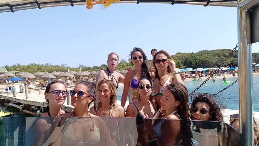 From Porto Rotondo: RIB tour of Porto Cervo's beaches - Weather, crowds, and route changes