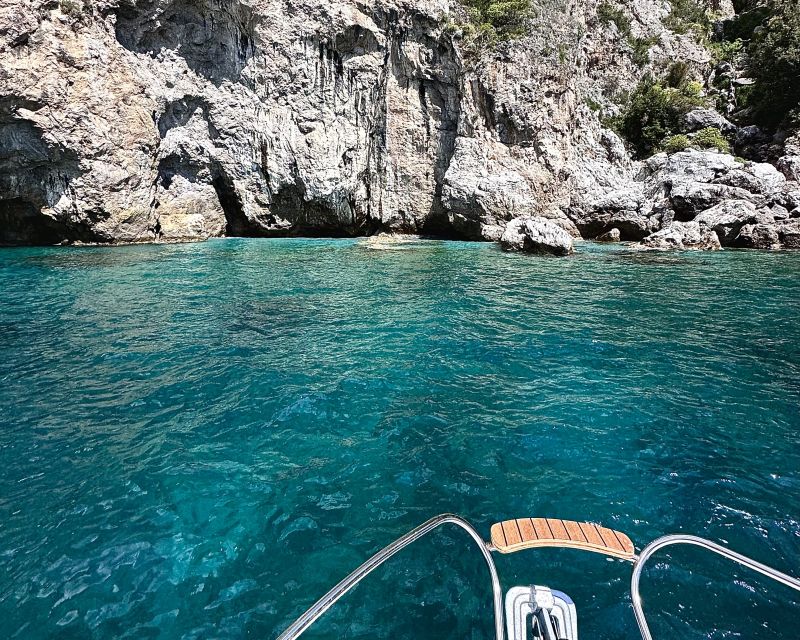 From Positano/Praiano: Amalfi Coast Speedboat Tour - The Romar Antilla 585 and the feel of a private ride