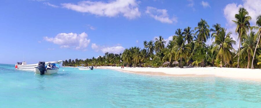 From Punta Cana: Saona Island Catamaran and Speedboat … - The long road from Punta Cana to Bayahibe