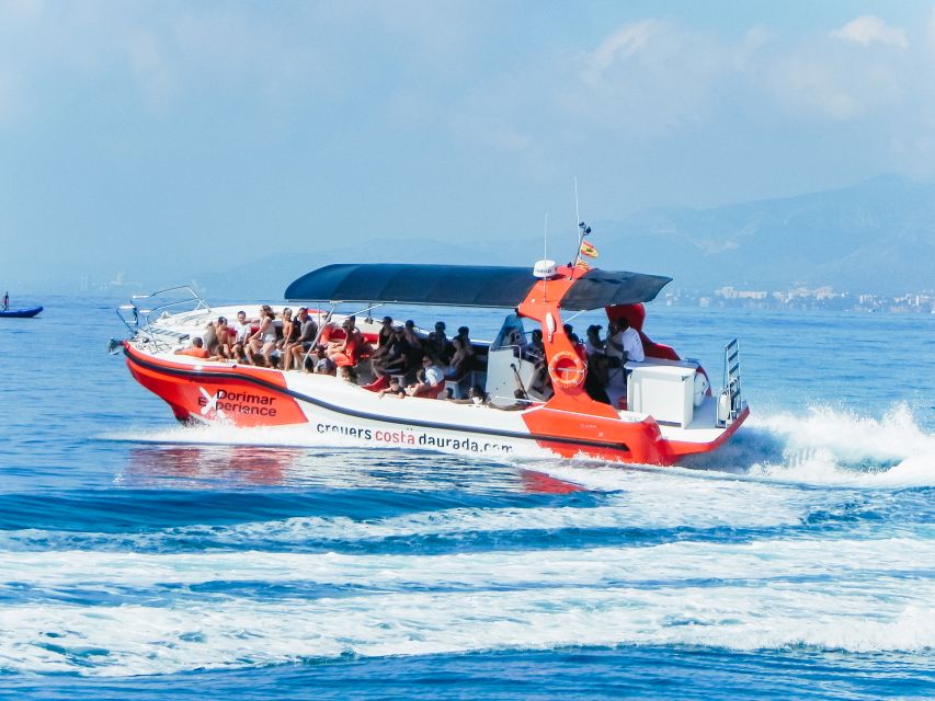 From Salou/Cambrils: Speedboat Tour - A Costa Dorada ride with two very different moods
