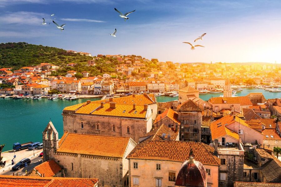 From Split: Blue Lagoon and Trogir Half-Day Speedboat Tour - A fast start from Split’s Riva