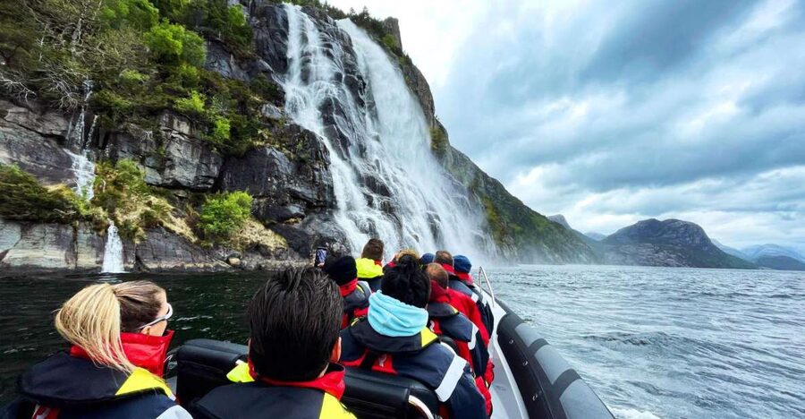 From Stavanger: Lysefjorden & Pulpit Rock RIB Boat Tour - Key points at a glance