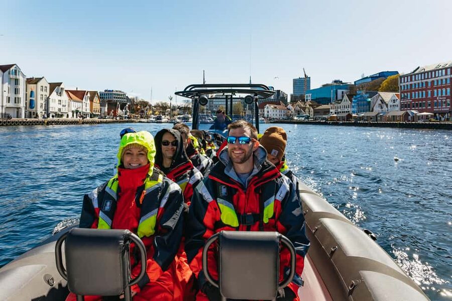 From Stavanger: Lysefjorden & Pulpit Rock RIB Boat Tour - Pulpit Rock from the water