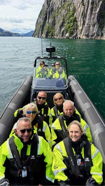 From Stavanger: Lysefjorden & Pulpit Rock Safari by RIB - Fantahålå cave and the stories behind it