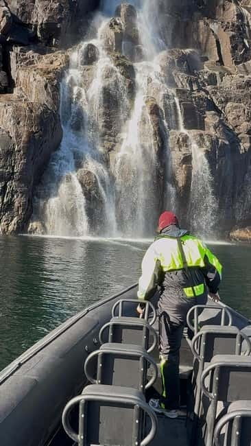 From Stavanger: Lysefjorden & Pulpit Rock Safari by RIB - The boat ride is the main event