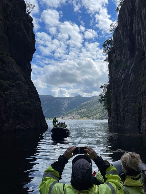 From Stavanger: RIB Tour to Lysefjord - Fantahala and Vagabond Cave