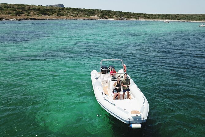 From Stintino: RIB tour in the gulf of Asinara - Swimming stops and the pace on board