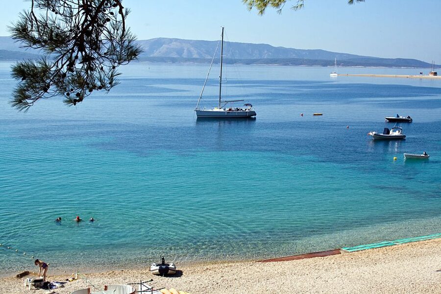From Trogir or Split: Private Speedboat Tour to Brac Island - Arriving at Bol on Brac