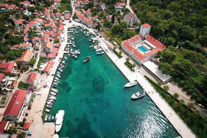 From Trogir & Split: Half Day Speedboat Tour with Blue Lagoon - Ciovo Island: one last swim and a beach-bar finish