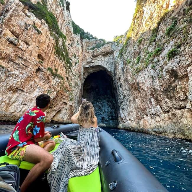 From Vlore: Haxhi Ali Cave & Karaburun Beach Speedboat Tour - A quick ride from Vlore to Karaburun Peninsula