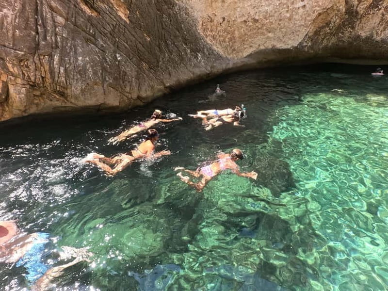 From Vlore: Haxhi Ali Cave Speedboat Tour with Snorkeling - The 30-minute speedboat ride to Karaburun