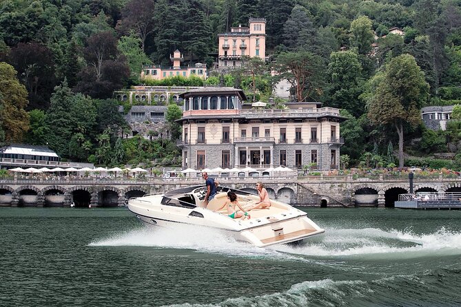 Full-Day Grand Tour, private speedboat at Lake Como - Cernobbio, Moltrasio, and the western shore