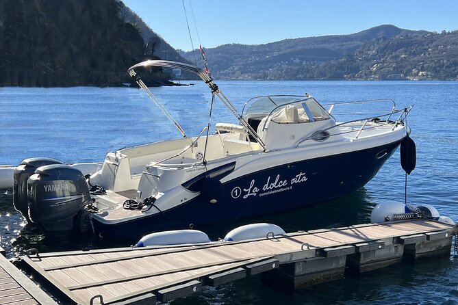 Glamour tour (3 H) speed boat stop in Bellagio - Nesso and the Orrido waterfall