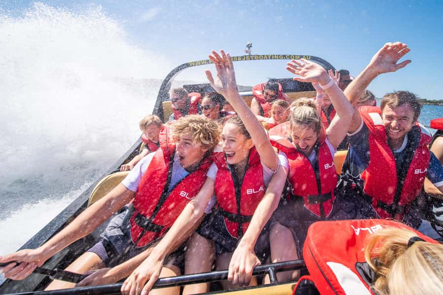 Gold Coast: Extreme Jet Boat Blast Ride - What the Southern Broadwater ride feels like
