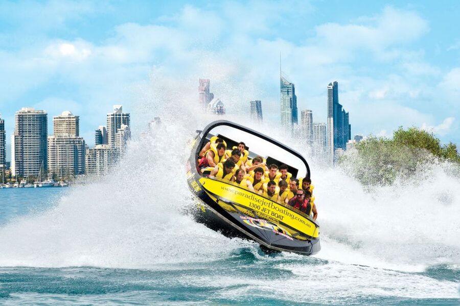Gold Coast: Extreme Jet Boat Blast Ride - Spins, slides, and high-speed drifting