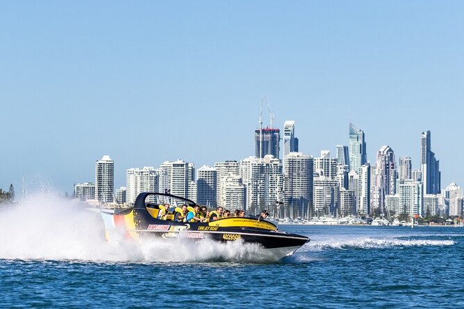 Gold Coast Jet Boat Adventure – 1-Hour Thrill Ride - Starting at Surfers Paradise and getting ready