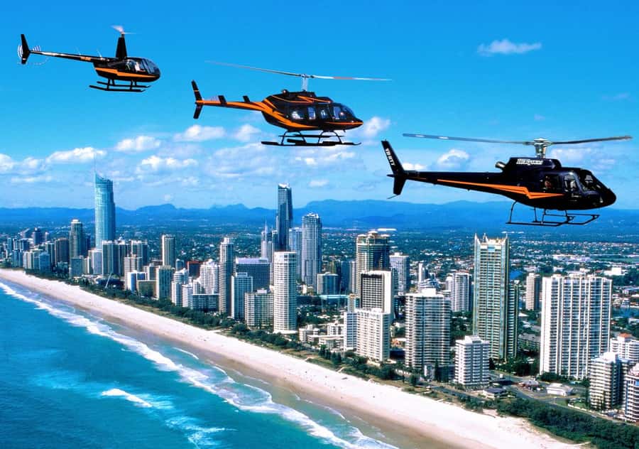 Gold Coast: Jet Boat Ride and Scenic Helicopter Tour - The changeover to Marina Mirage