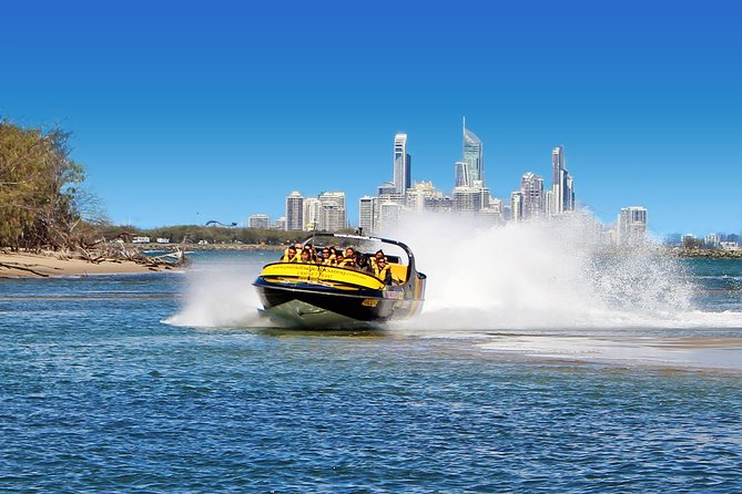 Gold Coast JetBlast Jet Boat Ride – 40-Minute Thrill Experience - A fast start from Surfers Paradise