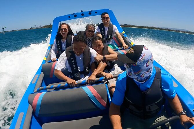 Gold Coast & Surfers Paradise - Parasail & V8 Jetboat Combo - Two hours, two moods, one Broadwater setting